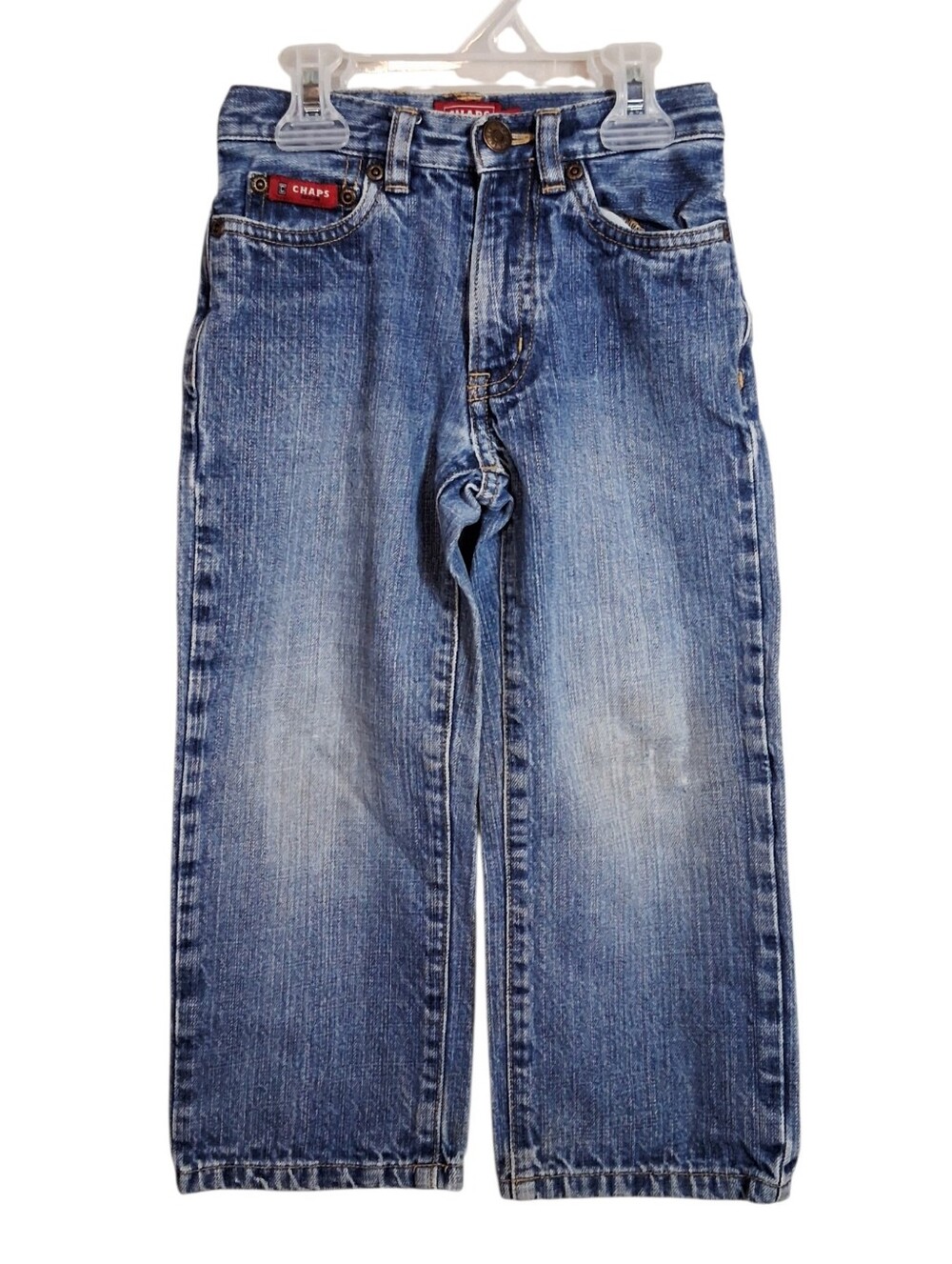 Chaps | Denim Boys Jeans | Classic Blue Straight Leg Pants | Size 4